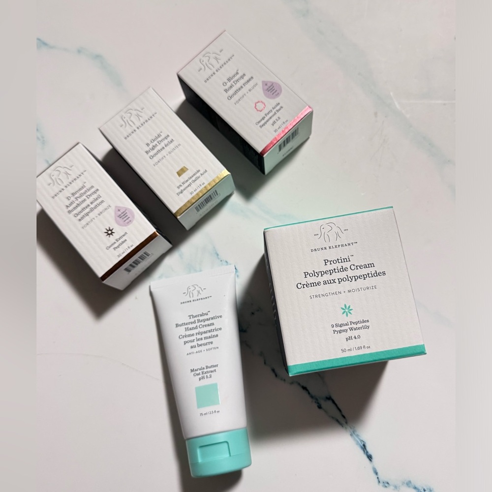 Drunk Elephant Protini Polypeptide Cream - plus tinted drops all colors!